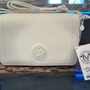 Valentino Orlandi Ivory Crossbody Bag